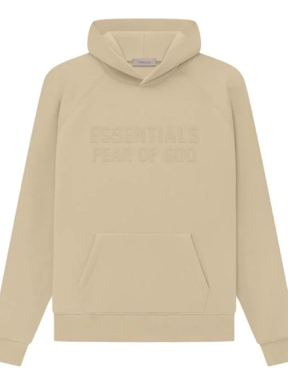 Essentials Fear Of God Sand Hoodie Extra Large/XL